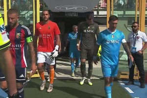 2025年08月05日 友谊赛-波利塔诺破门 那不勒斯1-1卡塞塔纳