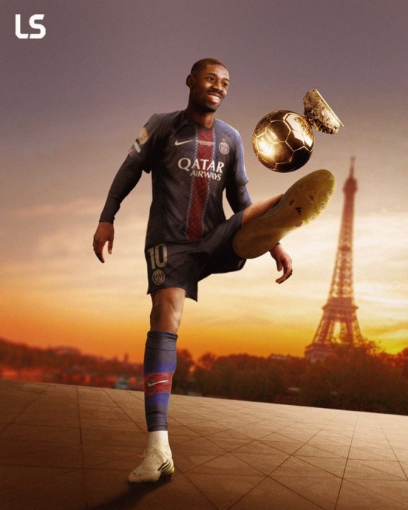 金球奖预定？登贝莱2025年参与进球数冠绝五大联赛