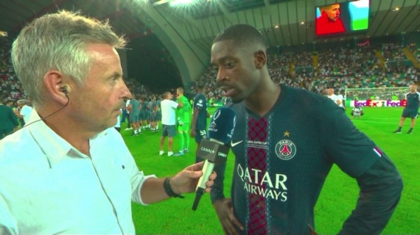 登贝莱：0-2时我们认为比赛会很艰难，但只要一个球就能改变一切